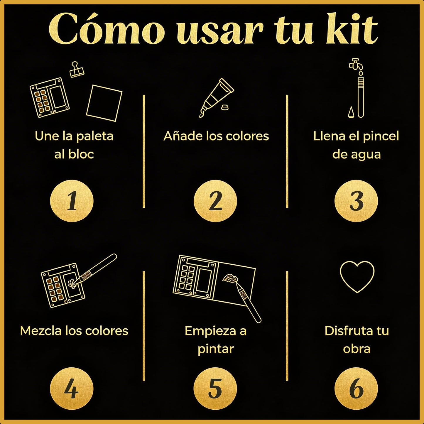 Kit Tintela™ — Acuarela Portátil con Paleta de Nogal